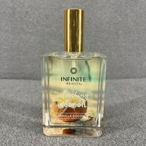 Infinite Beauty‎ Refreshing Hydrating Body Oil Vanilla Coconut 5 oz New